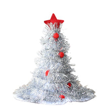 Load image into Gallery viewer, Christmas Tree Christmas Decoration Supplies Non-Woven Rain Silk Christmas Hat Party Supplies Dress up
