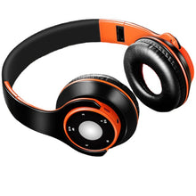 Load image into Gallery viewer, Wireless Headset Bluetooth Earphones and Headphone for Girls Samsung Sport and SD Card with Mic HIFI Stereo IOS Android in Phone
