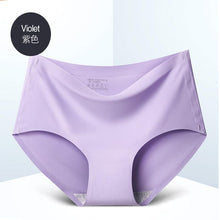 Load image into Gallery viewer, Women's Fashion Seamless Elastic Underwear Breathable Quick-Dry Ice Silk Panties Briefs Comfy High Quality
