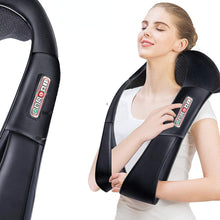 Load image into Gallery viewer, Shiatsu shouler Massager 4D Deep Kneading Shoulder Neck Back Massager  Pain Relief Full Body Muscle Relax Massage Shawl
