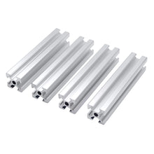 Load image into Gallery viewer, 4pcs/lot  Aluminum Profile Extrusion 100mm to 800mm Length Linear Rail 200mm 400mm 500mm for DIY 3D Printer Workbench CNC
