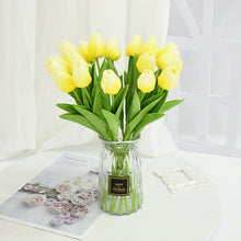 Load image into Gallery viewer, 5pcs Artificial Flowers Real Touch PU Tulips Fake Flower Bouquet For Wedding Party Decor Supplies Home Garden Ornaments
