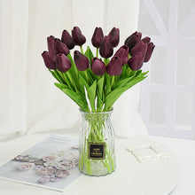 Load image into Gallery viewer, 5pcs Artificial Flowers Real Touch PU Tulips Fake Flower Bouquet For Wedding Party Decor Supplies Home Garden Ornaments
