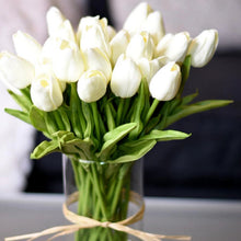Load image into Gallery viewer, 5pcs Artificial Flowers Real Touch PU Tulips Fake Flower Bouquet For Wedding Party Decor Supplies Home Garden Ornaments
