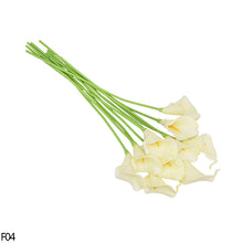 Load image into Gallery viewer, 5/10 Heads Artificial Calla Lily Flowers PU Real Touch Wedding Decoration Fake Flowers Home Decoration Artificial Plants

