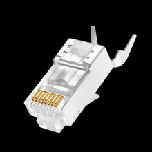 Load image into Gallery viewer, 5/10 Pieces CAT7 Metal Shielded RJ45 Connectors Modular Plug - Cat 7 8P8C Network RJ 45 Cable Crimp Ethernet Connector
