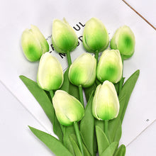 Load image into Gallery viewer, 10PCS Artificial Flowers Tulips Artificial Home Decor Bouquet Garden Decor Tulips Mariage Home Wedding Decoration Fake Flowers
