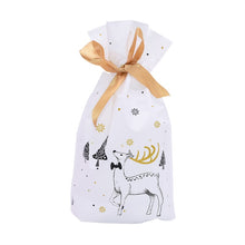 Load image into Gallery viewer, 5/10pcs Candy Cookies Gift Bags With Ribbon Snack Biscuit Baking Package Wedding Birthday Party Decoration Christmas Gift Bags
