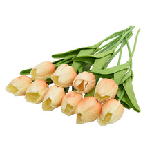 Load image into Gallery viewer, 5/10pcs Artificial Tulips Flowers Home Garden Decoration Real Touch Flower Bouquet Birthday Party Wedding Decoration Fake Flower
