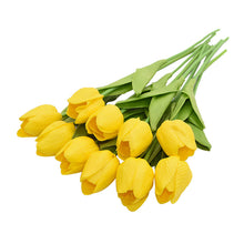 Load image into Gallery viewer, 5/10pcs Artificial Tulips Flowers Home Garden Decoration Real Touch Flower Bouquet Birthday Party Wedding Decoration Fake Flower
