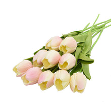 Load image into Gallery viewer, 5/10pcs Artificial Tulips Flowers Home Garden Decoration Real Touch Flower Bouquet Birthday Party Wedding Decoration Fake Flower
