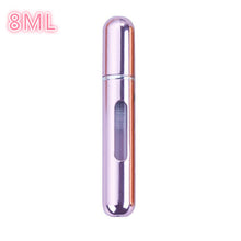 Load image into Gallery viewer, 5ml/8ml Perfume Mini Portable Refillable Aluminum Atomizer Bottle 5ml Refill Perfume Spray Bottle Cosmetic Container For Travel
