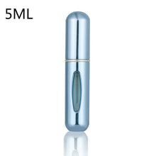 Load image into Gallery viewer, 5ml/8ml Perfume Mini Portable Refillable Aluminum Atomizer Bottle 5ml Refill Perfume Spray Bottle Cosmetic Container For Travel
