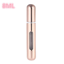 Load image into Gallery viewer, 5ml/8ml Perfume Mini Portable Refillable Aluminum Atomizer Bottle 5ml Refill Perfume Spray Bottle Cosmetic Container For Travel
