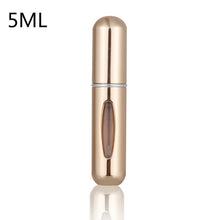 Load image into Gallery viewer, 5ml/8ml Perfume Mini Portable Refillable Aluminum Atomizer Bottle 5ml Refill Perfume Spray Bottle Cosmetic Container For Travel
