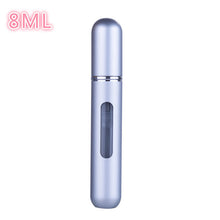 Load image into Gallery viewer, 5ml/8ml Perfume Mini Portable Refillable Aluminum Atomizer Bottle 5ml Refill Perfume Spray Bottle Cosmetic Container For Travel
