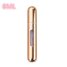 Load image into Gallery viewer, 5ml/8ml Perfume Mini Portable Refillable Aluminum Atomizer Bottle 5ml Refill Perfume Spray Bottle Cosmetic Container For Travel

