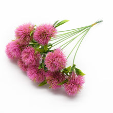 Load image into Gallery viewer, 5 Pieces Plastic Dandelion Household Products Vases for Home Decor Wedding Bridal Accessories Clearance Cheap Artificial Flowers
