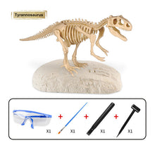 Load image into Gallery viewer, 5 Styles Dinosaur Fossil Excavation Toys Archaeological Dig Toy DIY Assembly Model Educational Toys for Kids Boys Gifts
