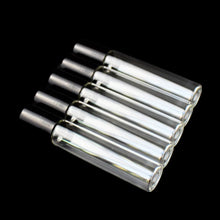 Load image into Gallery viewer, 5PC/Pack 1ml 2ml 3ml 5ml 10ml Amber Thin Glass Roll on Bottle Sample Test Essential Oil Vials with Roller Metal /Glass Ball
