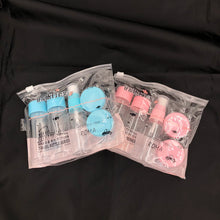 Load image into Gallery viewer, 5pc/Set Travel Mini Makeup Cosmetic Face Cream Pot Bottles Plastic Transparent Empty Make Up Container Bottle Travel Accessorie

