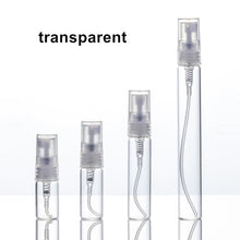 Load image into Gallery viewer, 5pcs/pack 2ML 3ML 5ML 10ML Clear Mini Perfume Glass Bottle Empty Cosmetics Bottle Sample Test Tube Thin Glass Vials Amber
