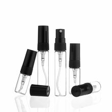 Load image into Gallery viewer, 5pcs/pack 2ML 3ML 5ML 10ML Clear Mini Perfume Glass Bottle Empty Cosmetics Bottle Sample Test Tube Thin Glass Vials Amber
