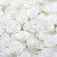 Load image into Gallery viewer, 100 Pieces Teddy Bear of Roses 3cm Foam Wedding Decorative Christmas Decor for Home Diy Gifts Box Artificial Flowers
