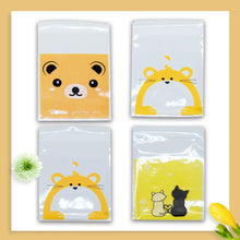 Load image into Gallery viewer, 50/100PCS Cute Candy &amp; Cookie Self-sealing Plastic Bag Biscuits Snack Baking Bag For Birthday Wedding Party Baby Shower Packing
