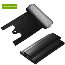 Load image into Gallery viewer, 50-200pcs Disposable Vest Type Thicken Garbage Bags  PE Trash Bag Refuse Rubbish Dump Junk Bag for Kitchen Waste Bin
