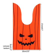Load image into Gallery viewer, 50/25 Pcs Halloween Goodie Bags for Trick-or-Treating Halloween Party Favors Snacks Candy Trick or Treat Bags 17 * 10cm
