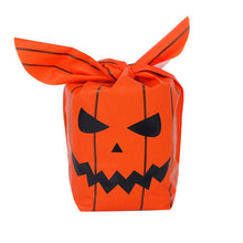 Load image into Gallery viewer, 50/25 Pcs Halloween Goodie Bags for Trick-or-Treating Halloween Party Favors Snacks Candy Trick or Treat Bags 17 * 10cm
