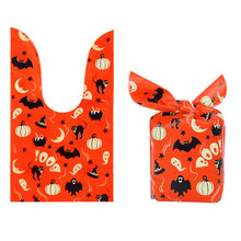 Load image into Gallery viewer, 50/25 Pcs Halloween Goodie Bags for Trick-or-Treating Halloween Party Favors Snacks Candy Trick or Treat Bags 17 * 10cm
