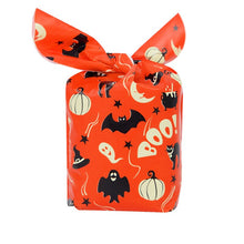 Load image into Gallery viewer, 50/25 Pcs Halloween Goodie Bags for Trick-or-Treating Halloween Party Favors Snacks Candy Trick or Treat Bags 17 * 10cm
