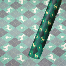 Load image into Gallery viewer, 3pcs 50*70cm 2021 Christmas Wrapping Paper Wedding Green Decoration Gift Wrap Artware Kraft Packing Paper Vellum Paper Origami Paper
