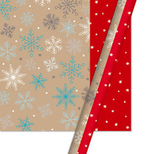 Load image into Gallery viewer, 3pcs 50*70cm 2021 Christmas Wrapping Paper Wedding Green Decoration Gift Wrap Artware Kraft Packing Paper Vellum Paper Origami Paper
