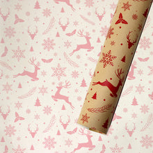 Load image into Gallery viewer, 3pcs 50*70cm 2021 Christmas Wrapping Paper Wedding Green Decoration Gift Wrap Artware Kraft Packing Paper Vellum Paper Origami Paper
