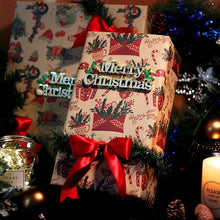 Load image into Gallery viewer, 3pcs 50*70cm 2021 Christmas Wrapping Paper Wedding Green Decoration Gift Wrap Artware Kraft Packing Paper Vellum Paper Origami Paper
