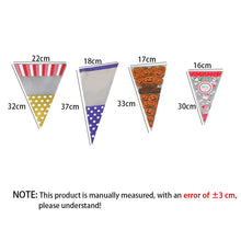 Load image into Gallery viewer, 50pcs/Lot DIY Candy Bag Wedding Favors Halloween Christmas Party Decor Sweet Cellophane Print Cone Storage with Organza Pouches
