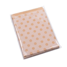Load image into Gallery viewer, 50pcs/ Lot treat candy bag high quality Party Favor Paper Bags Chevron Polka Dot Stripe Printed Paper craft Bags Bakery Bags
