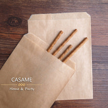 Load image into Gallery viewer, 50pcs/ Lot treat candy bag high quality Party Favor Paper Bags Chevron Polka Dot Stripe Printed Paper craft Bags Bakery Bags
