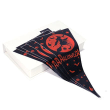 Load image into Gallery viewer, 50pcs Halloween cone Candy Bag Pumpkin skull Witch spiderweb Gift Bags for Halloween Trick or Treat Kids Favors Packaging Bags
