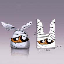 Load image into Gallery viewer, 50Pcs Halloween Rabbit Plastic Bags Pumpkin Ghost Biscuit Candy Gift Bags for Kids Halloween Party Decoration Supplies Gift Bag
