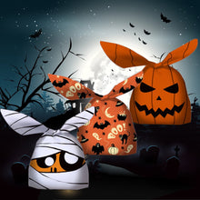 Load image into Gallery viewer, 50Pcs Halloween Rabbit Plastic Bags Pumpkin Ghost Biscuit Candy Gift Bags for Kids Halloween Party Decoration Supplies Gift Bag
