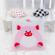 Load image into Gallery viewer, 50PCS Cute Cartoon Monster Cookie Candy Self-Adhesive Plastic Bags For Biscuits Snack Baking Package Supplies Christmas Decor
