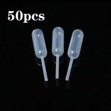 Load image into Gallery viewer, 50 Pcs/pack Dessert Juice Straw Dropper Flow Heart Clip Jam Straw Burette Dessert Kitchen Baking Decoration Cake Baking Tool
