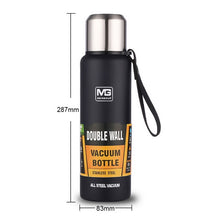 Load image into Gallery viewer, 500/750/1000/1500ml Thermo For Tea 1 Liter Large Capacity Insulated Cup Military Style Outdoor Sports Thermos Vacuum Flask
