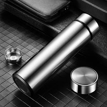 Load image into Gallery viewer, 500 ml Stainless Steel Straight Thermos Cup Men and Women Thermal Water Bottle for Travling Home Tea Coffee Heat Preservation
