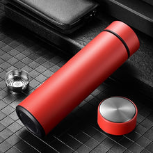 Load image into Gallery viewer, 500 ml Stainless Steel Straight Thermos Cup Men and Women Thermal Water Bottle for Travling Home Tea Coffee Heat Preservation
