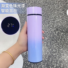 Load image into Gallery viewer, 500ML Intelligent Digital Thermos Water Bottle Touch Display Temperature Stainless Steel Insulated Bottle Garrafa Termica Agua
